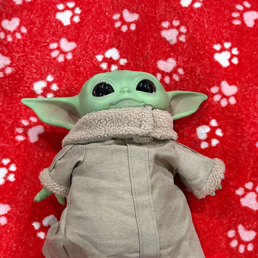 Adorable Green Alien Figurine